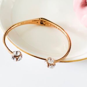 Kate Spade Lady Marmalade Open Cuff Rose Gold